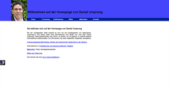 Desktop Screenshot of daniel-ursprung.ch